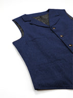 Men's Herringbone Button-Front Suit Vest - Mattia Cremasco