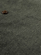Men's Herringbone Button-Front Suit Vest - Mattia Cremasco
