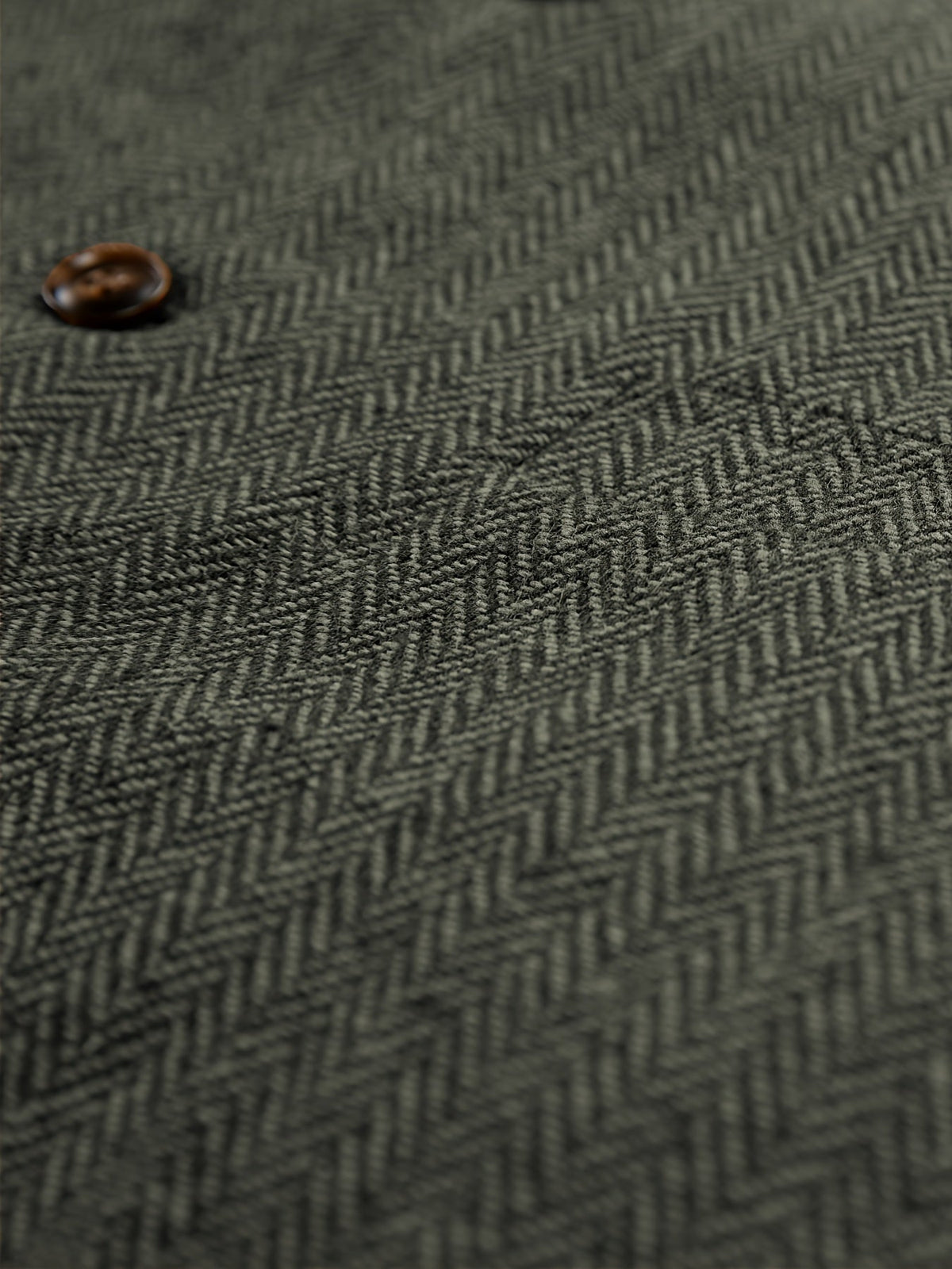 Men's Herringbone Button-Front Suit Vest - Mattia Cremasco