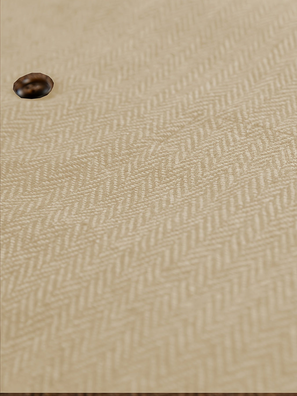 Men's Herringbone Button-Front Suit Vest - Mattia Cremasco