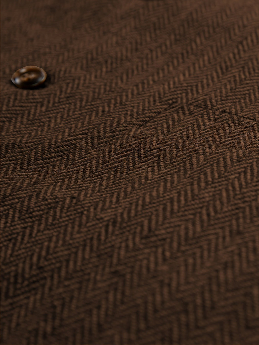 Men's Herringbone Button-Front Suit Vest - Mattia Cremasco