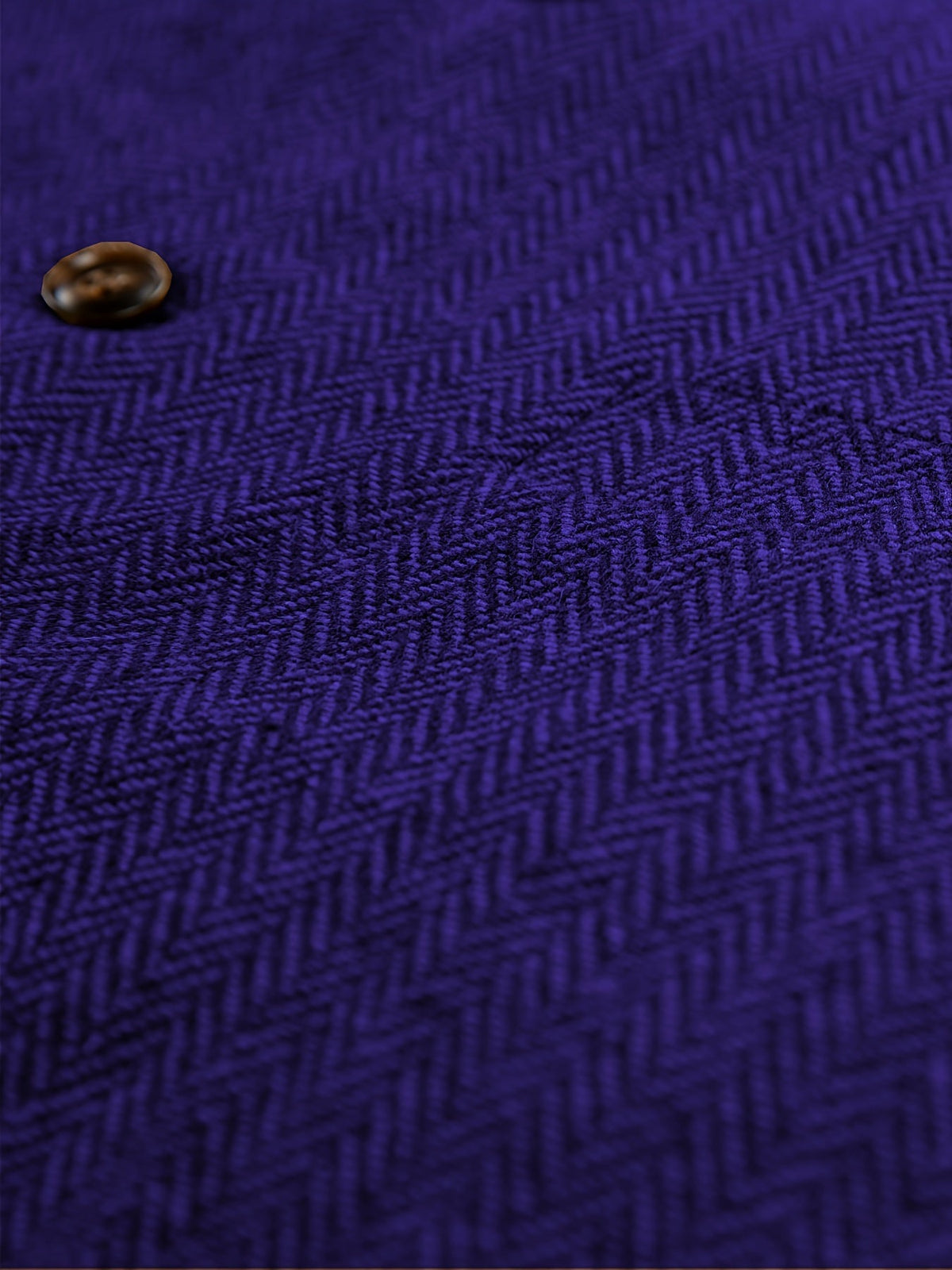 Men's Herringbone Button-Front Suit Vest - Mattia Cremasco
