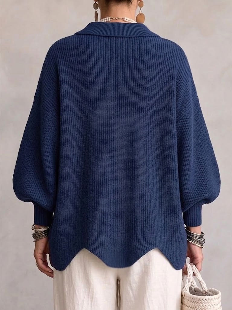 Women's Heavyweight Oversized Ribbed Cardigan