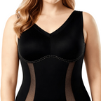 Women's Seamless Shaping Bodysuit with Adjustable Straps