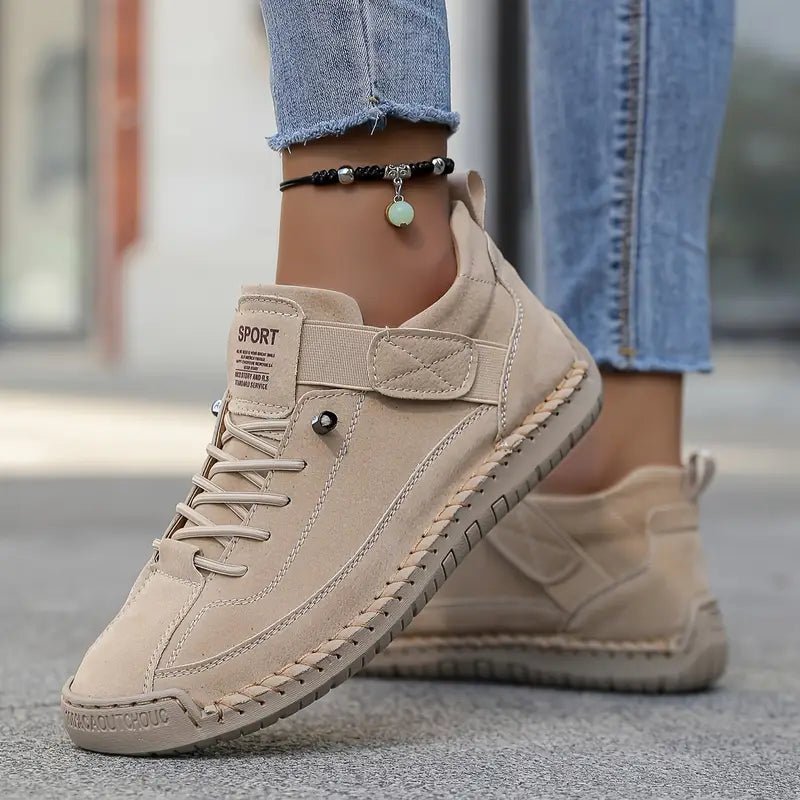 Women's High-Top Lace-Up Sneakers with Ankle Strap - Mattia Cremasco