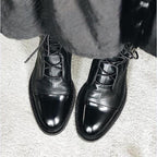 Women's Lace-Up Pointed Toe Ankle Boots - Mattia Cremasco