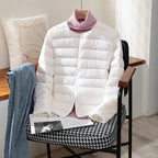 Women's Lightweight Quilted Jacket with Snap Front - Mattia Cremasco