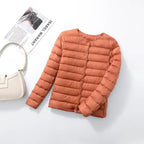 Women's Lightweight Quilted Jacket with Snap Front - Mattia Cremasco
