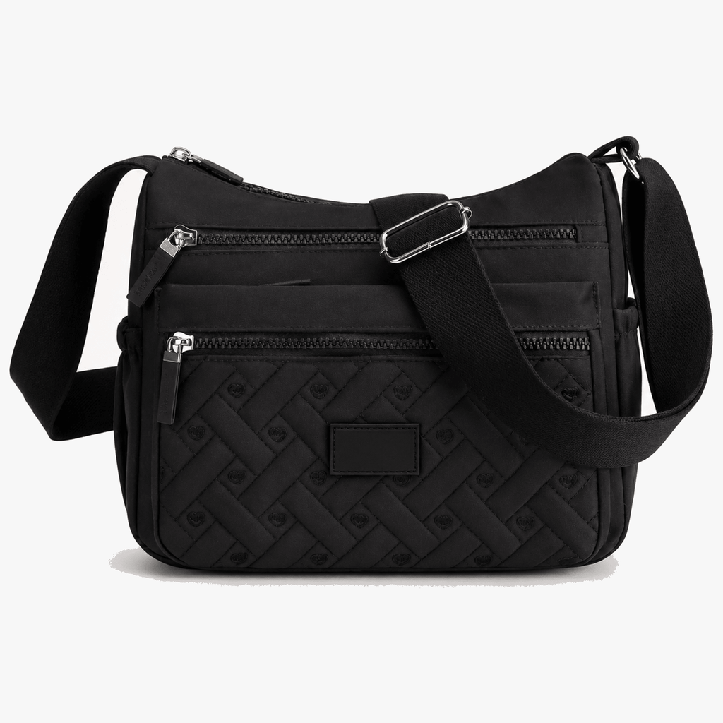 Women's Lightweight Quilted Nylon Crossbody Bag - Mattia Cremasco