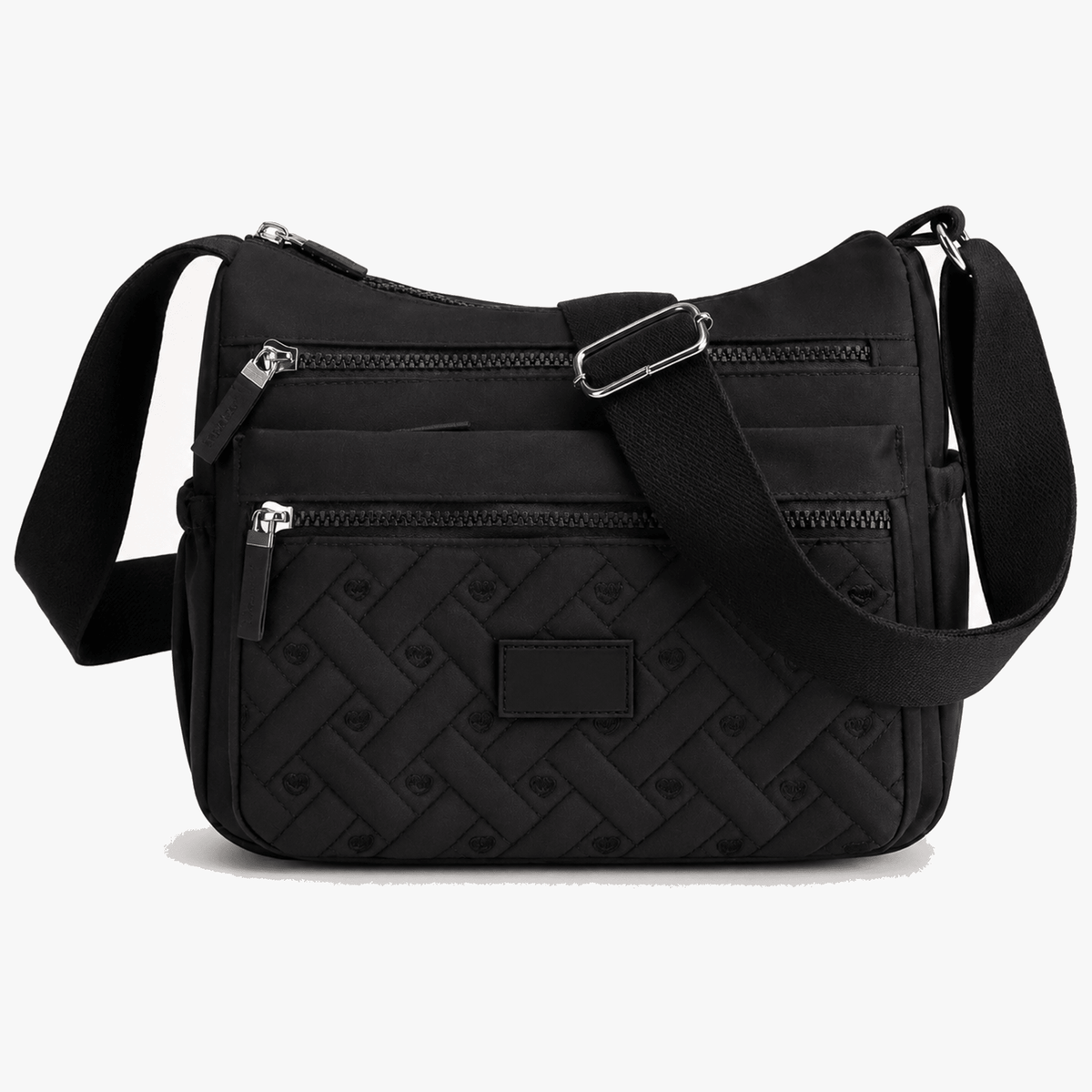 Women's Lightweight Quilted Nylon Crossbody Bag - Mattia Cremasco