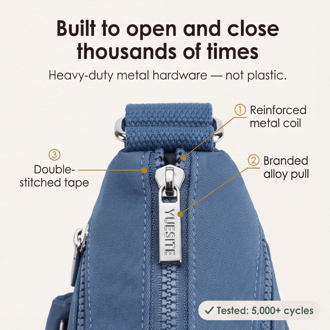 Women's Lightweight Quilted Nylon Crossbody Bag - Mattia Cremasco