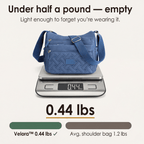 Women's Lightweight Quilted Nylon Crossbody Bag - Mattia Cremasco