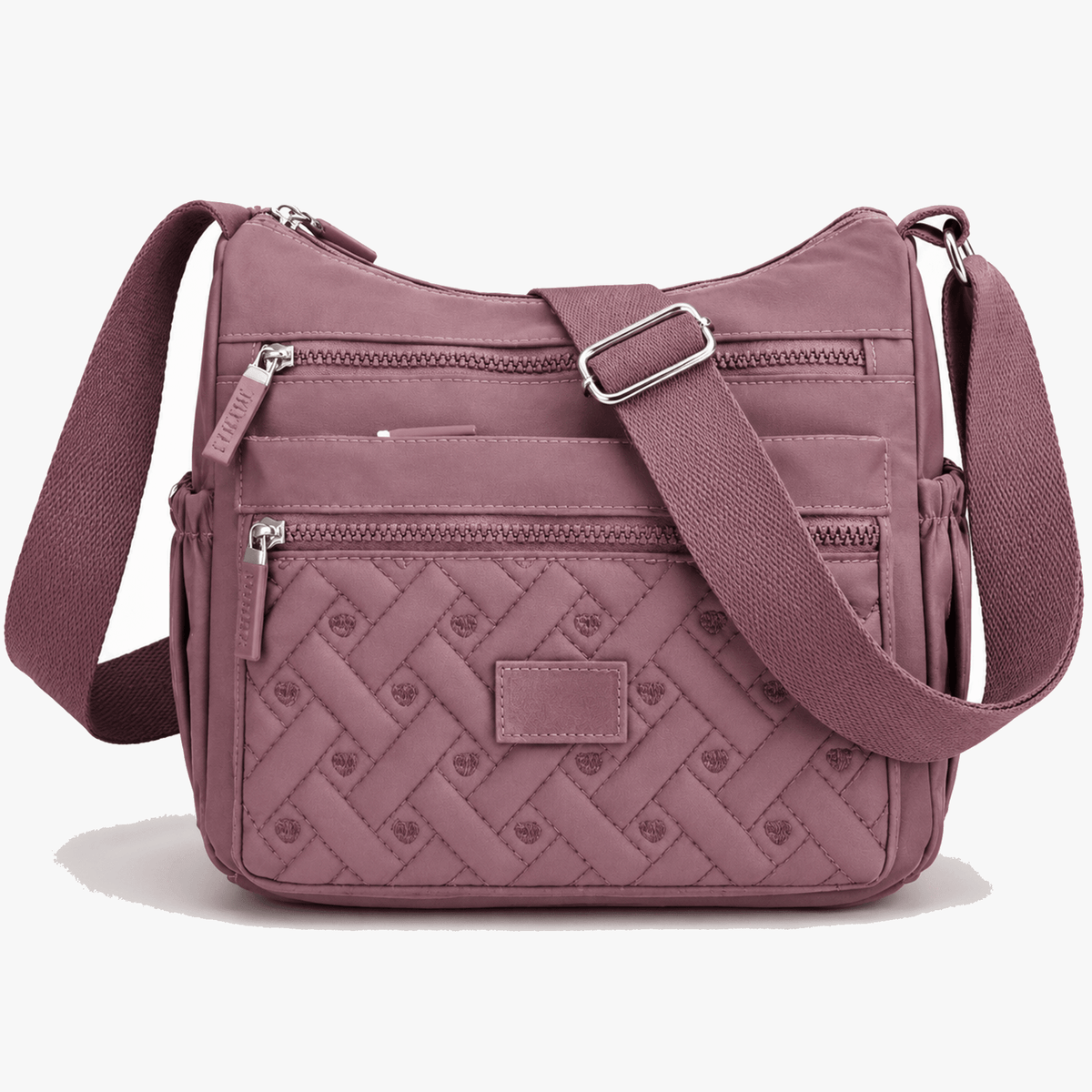 Women's Lightweight Quilted Nylon Crossbody Bag - Mattia Cremasco